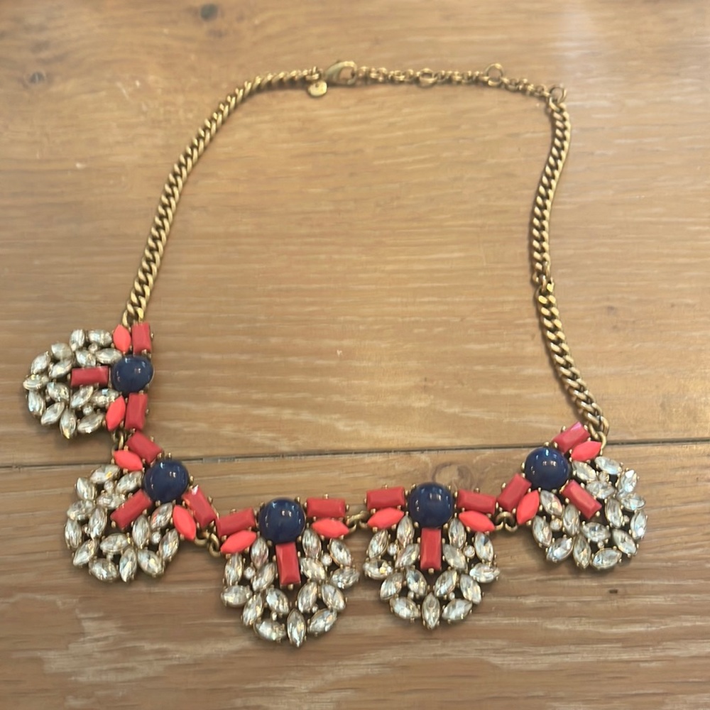 JCrew choker bling bling necklace